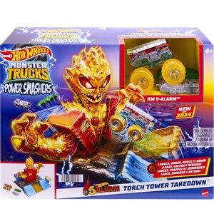 Monster Trucks Power Smasher - Hot Wheels 5-Alarm New in the box